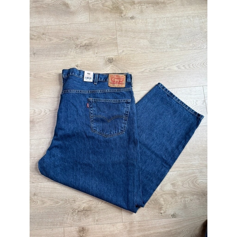 NWT Mens Levis 550 relaxed fit 100% cotton jeans Big & Tall size 52x29 (52x29.5)